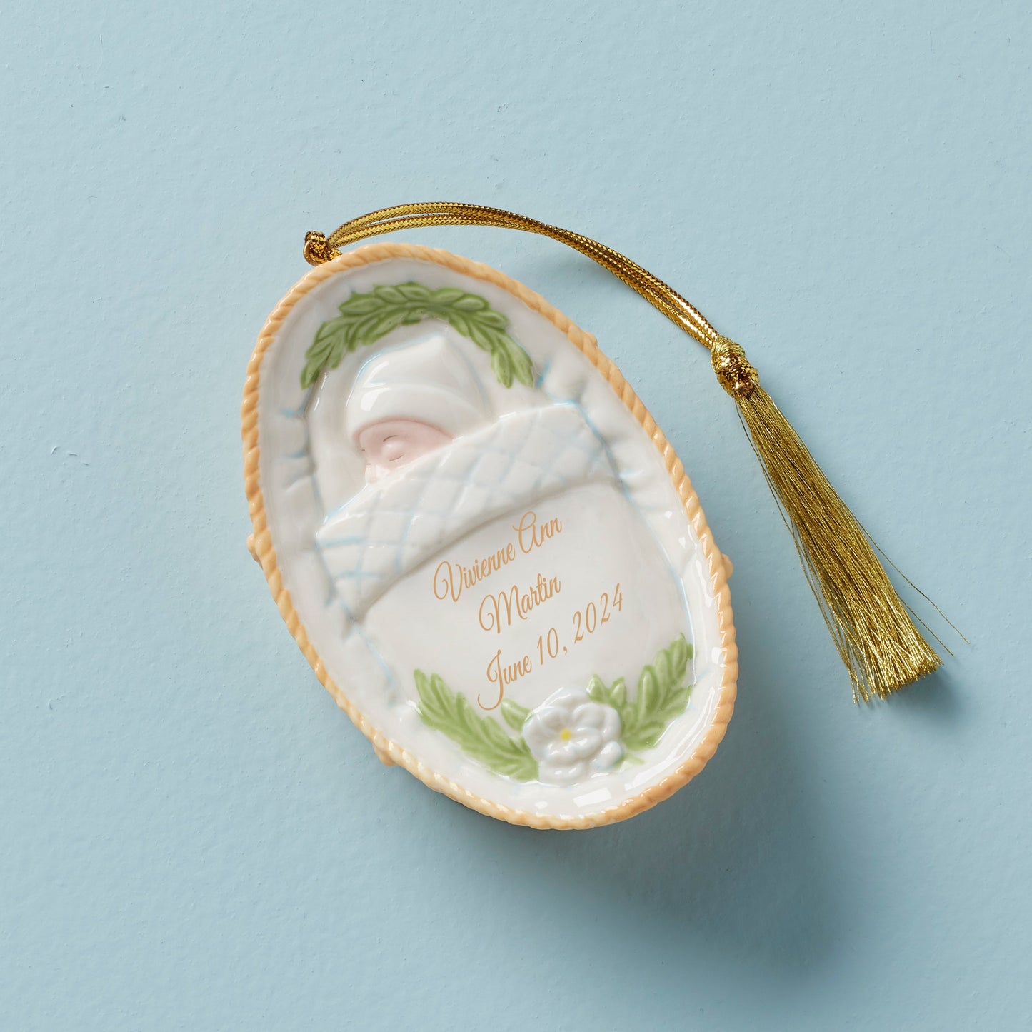 Ornement personnalisé « Nouveau paquet de joie »