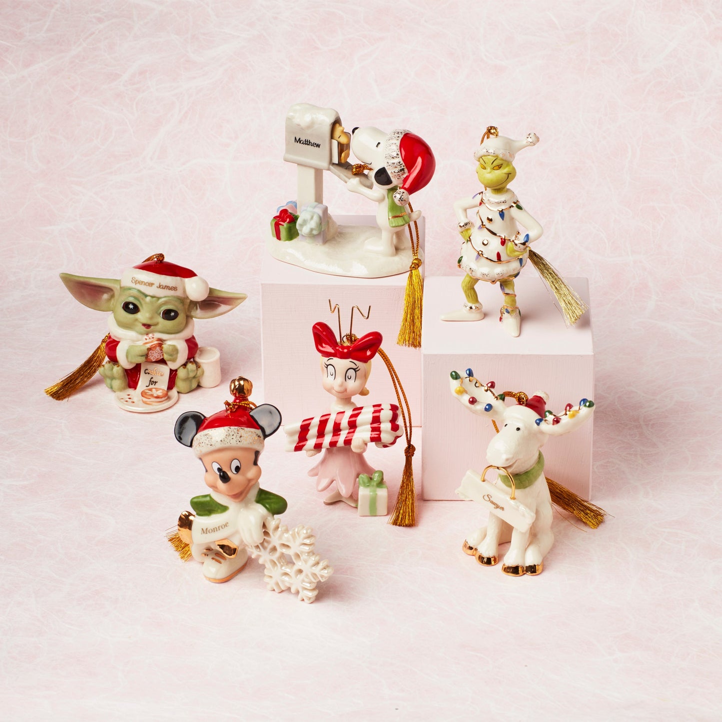 Décoration flocon de neige Mickey Mouse personnalisée