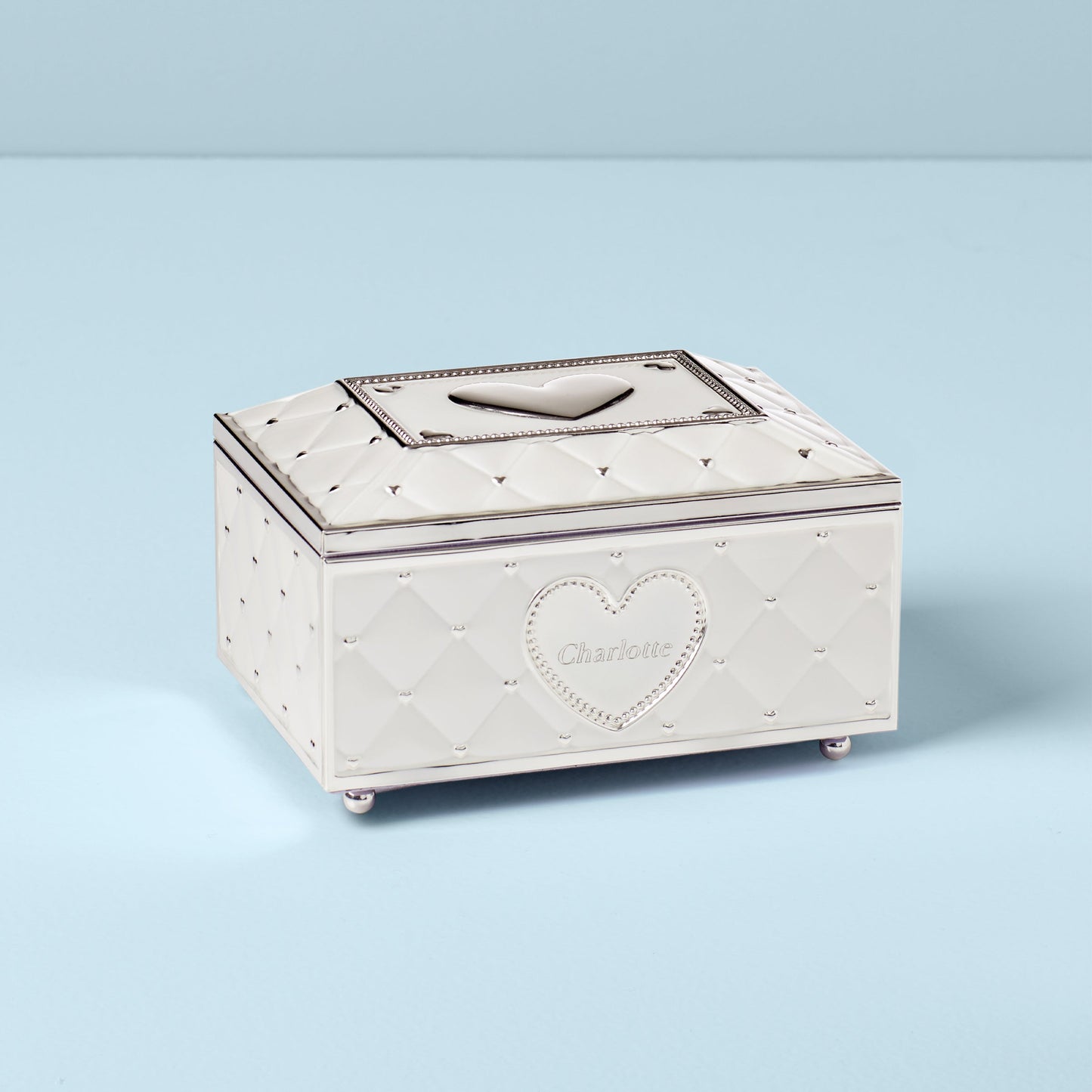 Coffret à bijoux licorne personnalisé souvenirs d'enfant