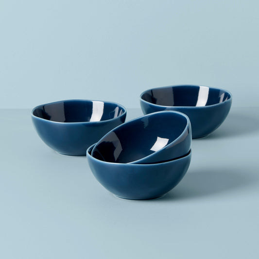 Bols tout usage bleus Bay Colors - Lot de 4