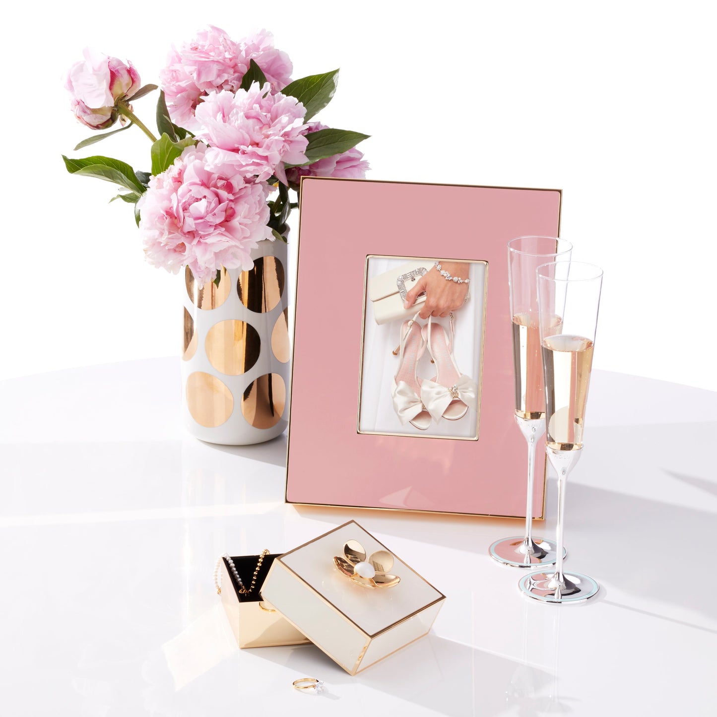 Coffret floral Make It Pop - Doré