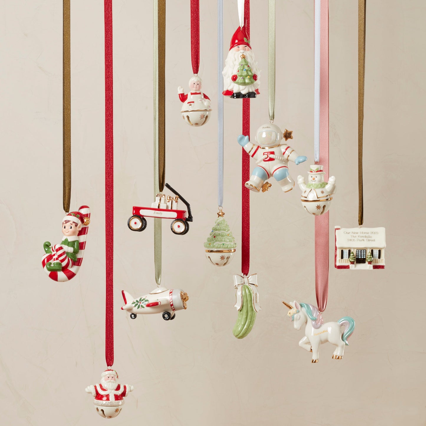 Ornement d'astronaute personnalisé