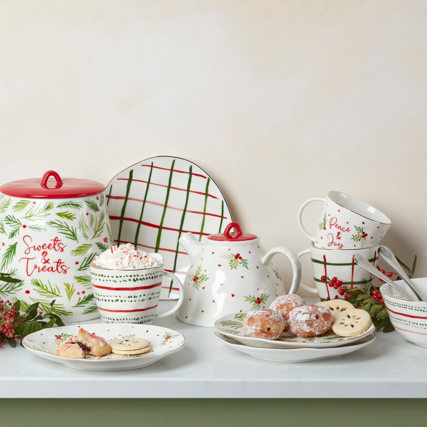 Bols tout usage Bayberry, lot de 4