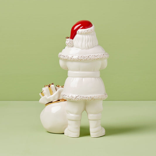 Figurine du Père Noël avec des cadeaux 2024