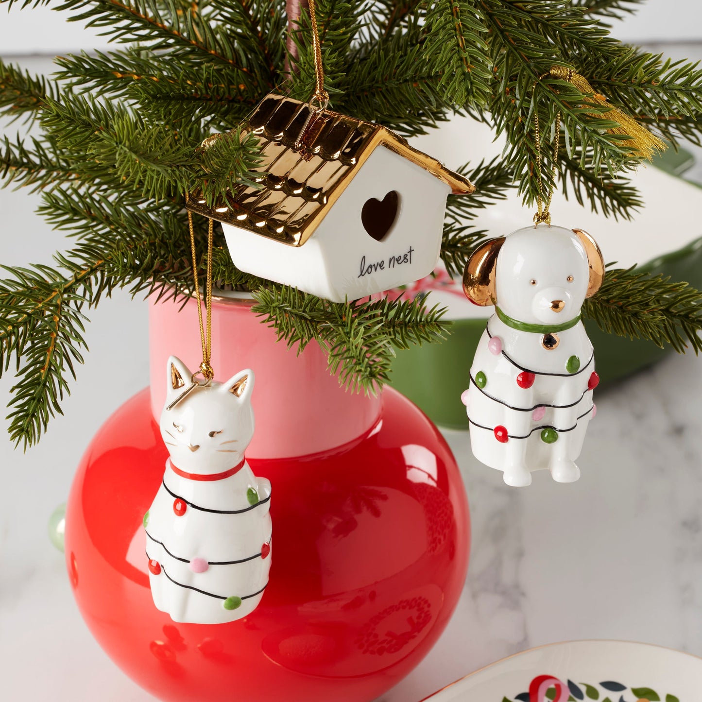 Soyez joyeux, notre première décoration de maison