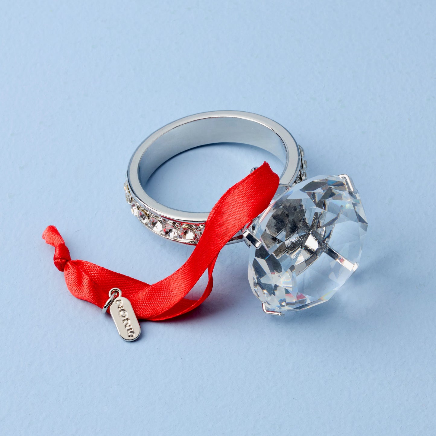 Bague de fiançailles 2025, ornement en métal