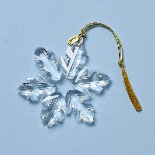 Décoration de flocon de neige optique 2025