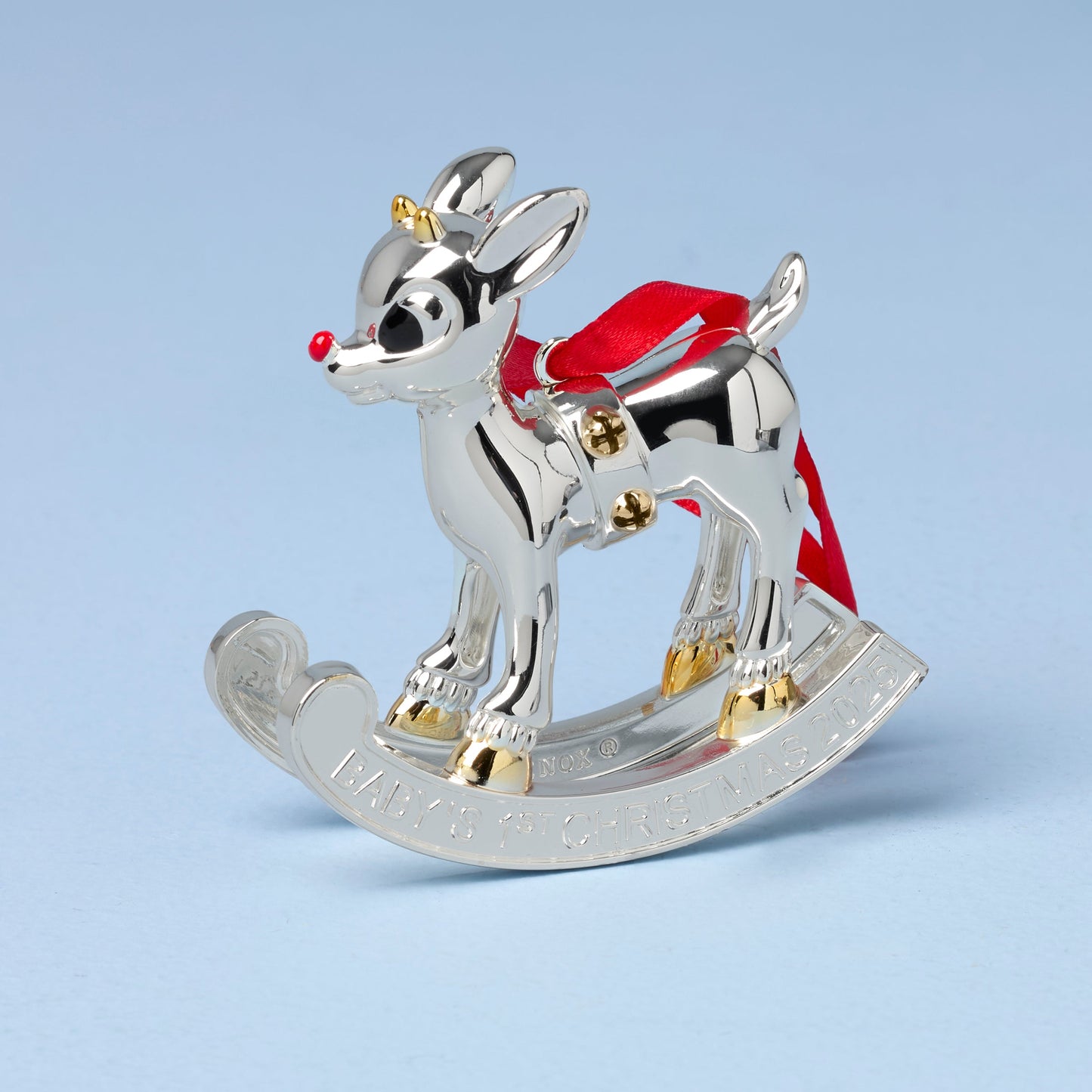 Décoration Rudolph pour le premier Noël de bébé 2025