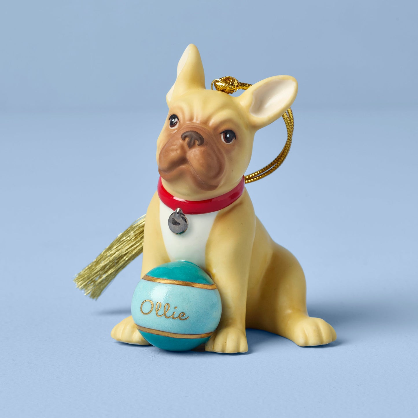 Ornement bouledogue français personnalisé