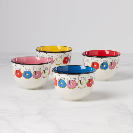 Bols à dessert Chef Snoopy - Lot de 4