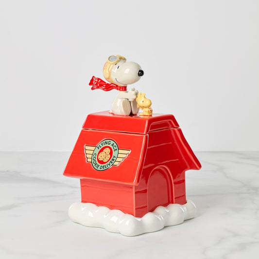 Pot à biscuits figurine Chef Snoopy