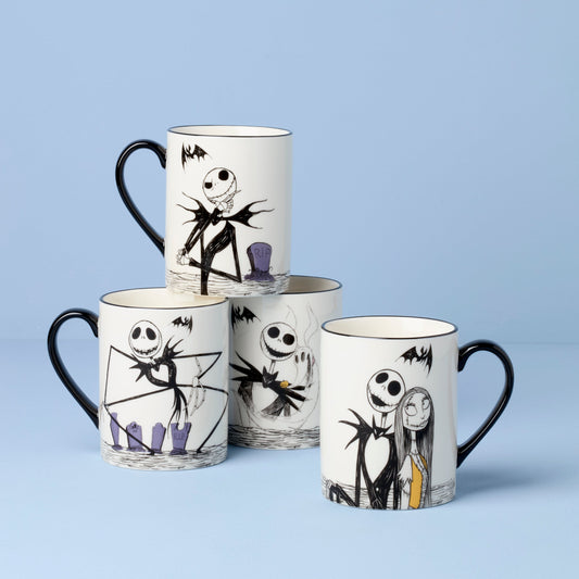 Tasses L'Étrange Noël de Monsieur Jack - Lot de 4