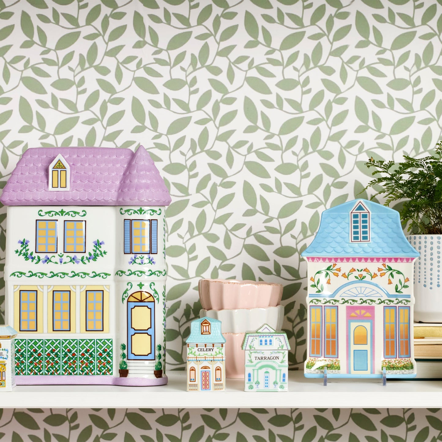 Assiettes décoratives Lenox Village House - Lot de 4