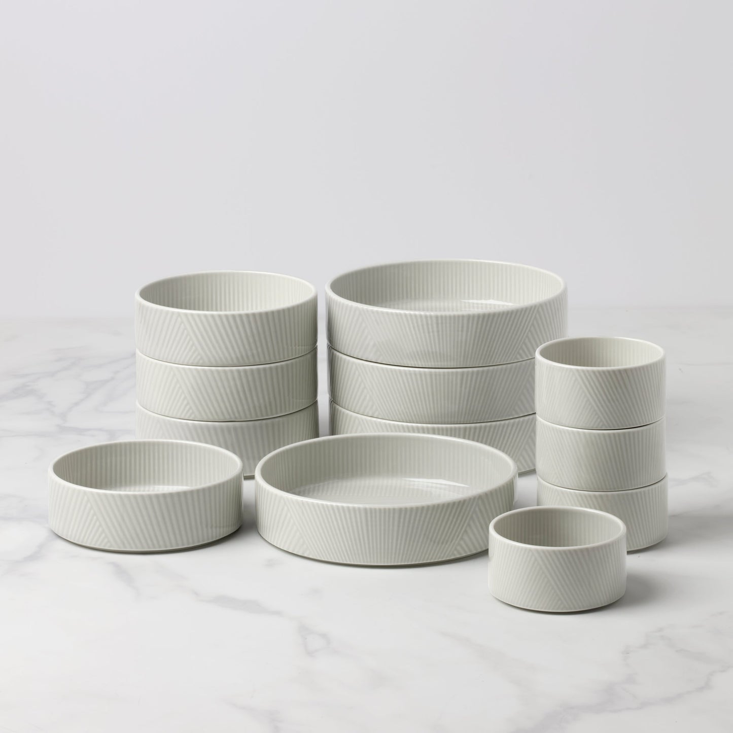 Ensemble de bols Modulus Vapor 12 pièces