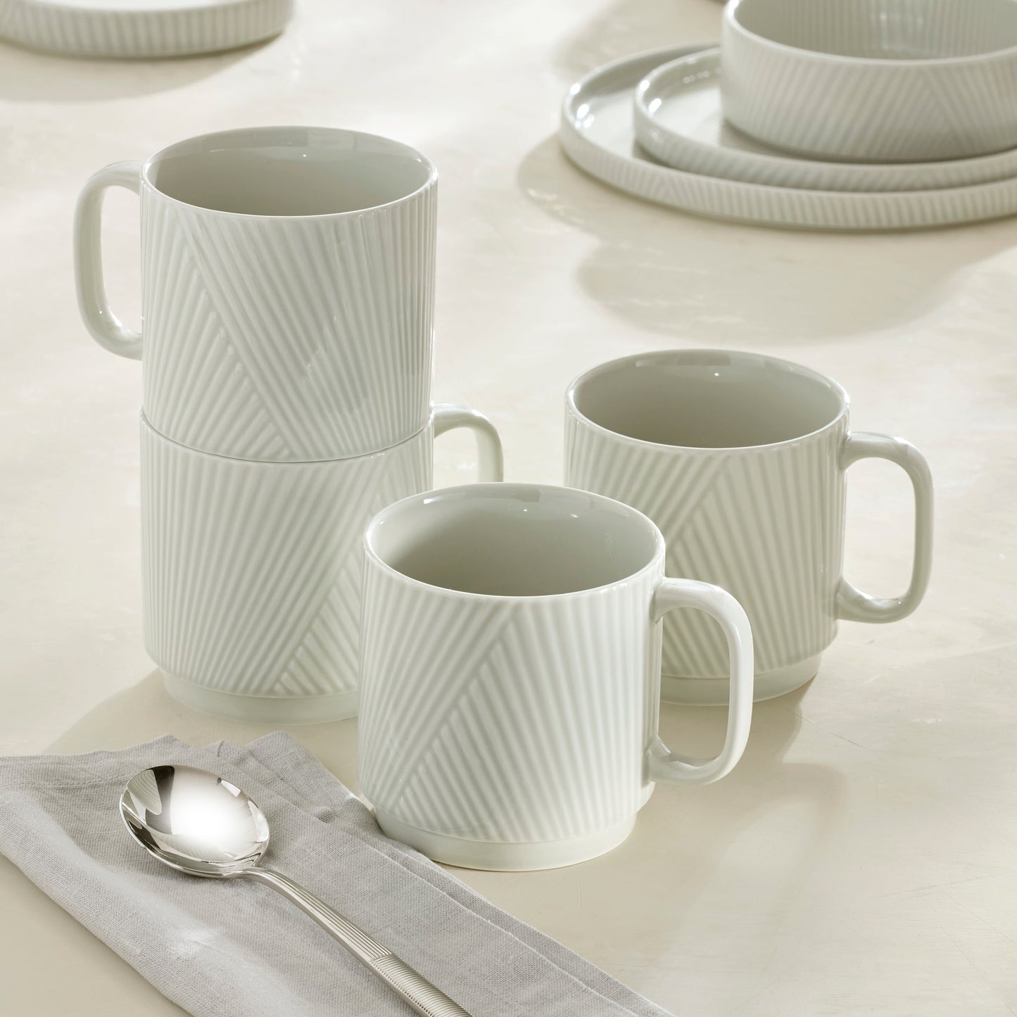 Mugs Modulus Vapor - Lot de 4