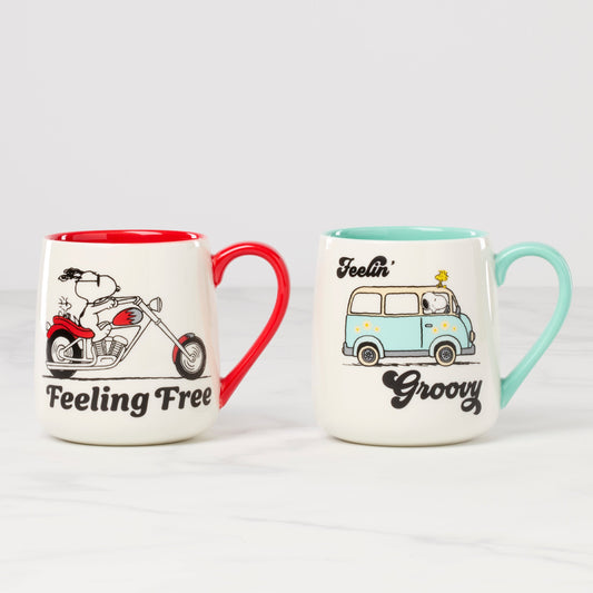 Tasses Peanuts - Lot de 2 - Groovy-Feeling Free