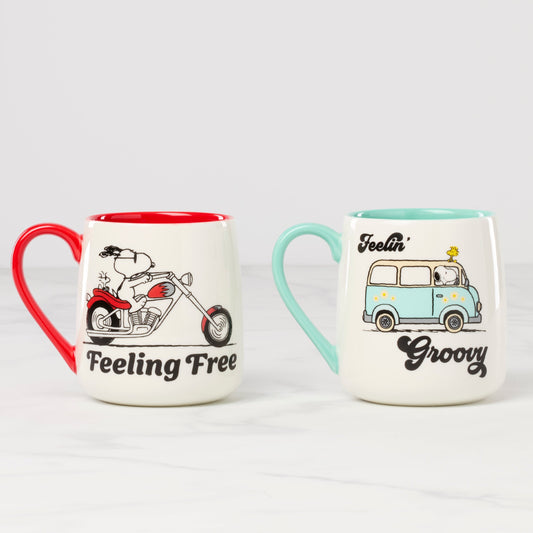 Tasses Peanuts - Lot de 2 - Groovy-Feeling Free
