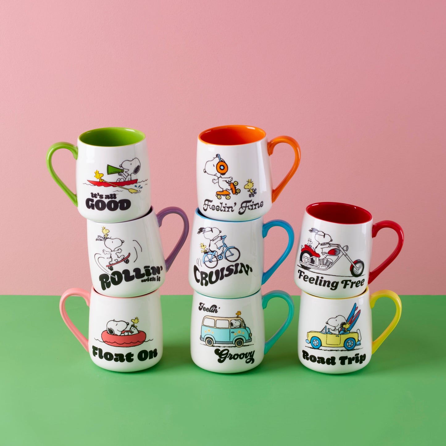 Tasses Peanuts - Lot de 2 - Cruisin'-Feelin' Fine