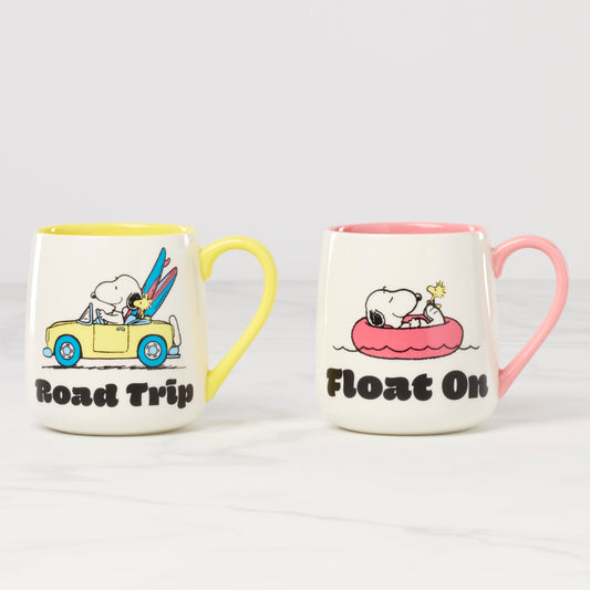Tasses Peanuts - Lot de 2 - Road Trip - Float On