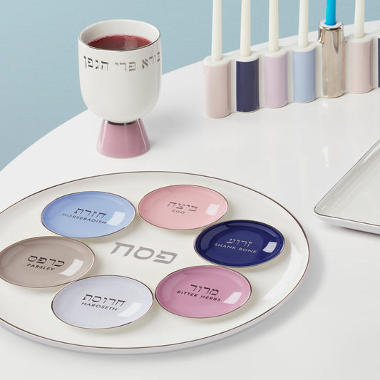 Assiette du Seder d'Oak Street