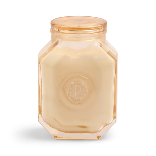 Bougie en cire de soja Botanica 227 g, coton et teck