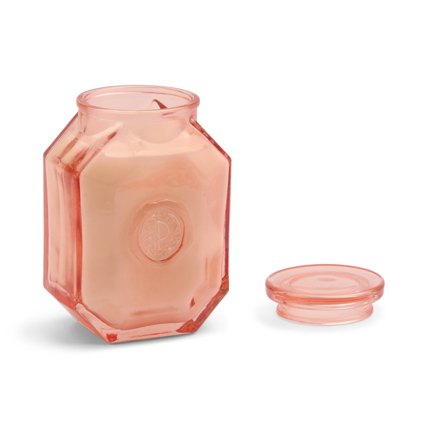 Bougie en cire de soja Botanica 227 g, rose safran