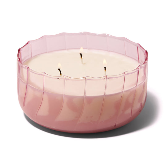 Bougie en cire de soja Ripple 12 oz, pêche du désert