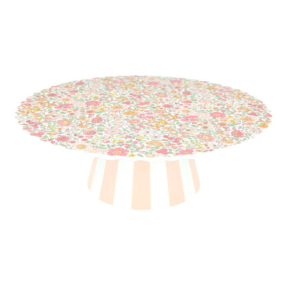 Présentoir à gâteaux moyen en mélamine mélangée Meri Meri x Liberty