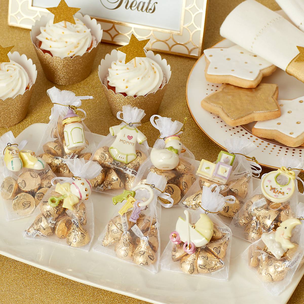 Ensemble de 10 décorations Baby Memories