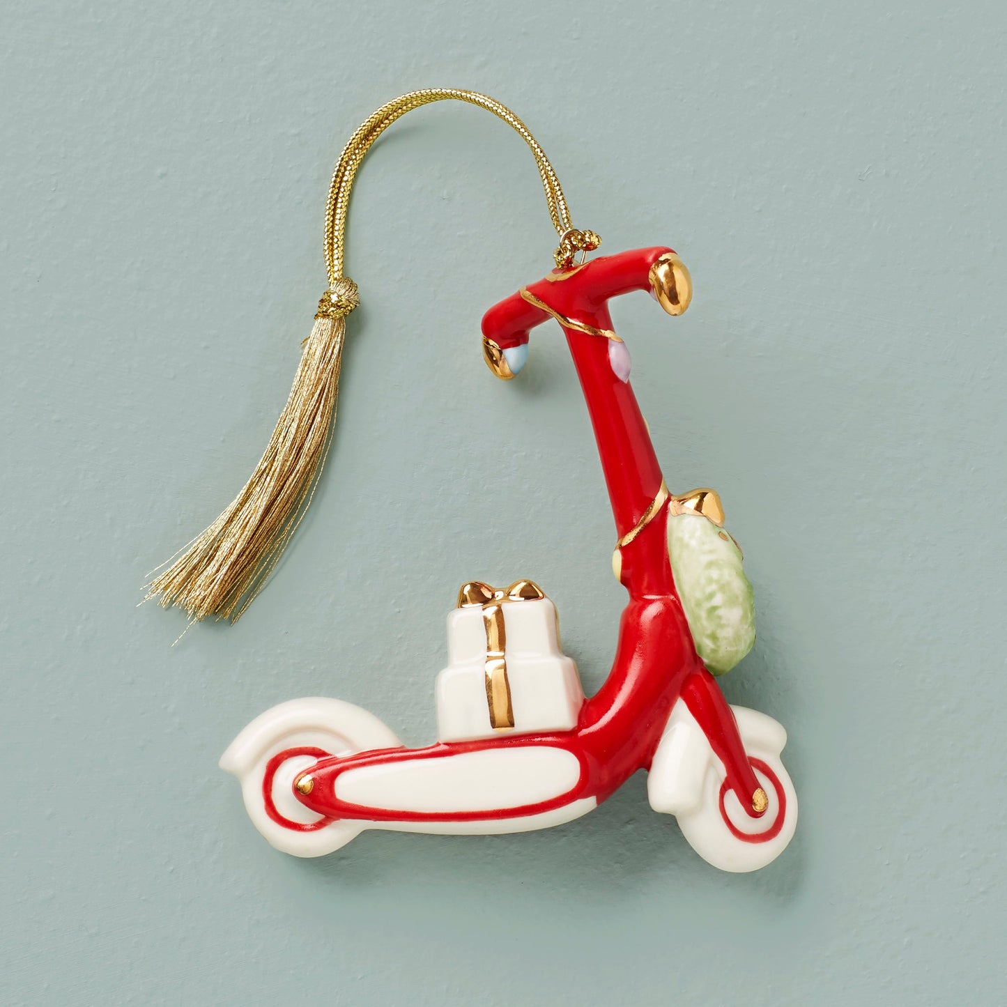 Décoration de scooter de Noël personnalisée
