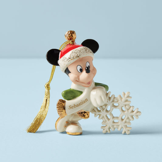 Décoration flocon de neige Mickey Mouse personnalisée