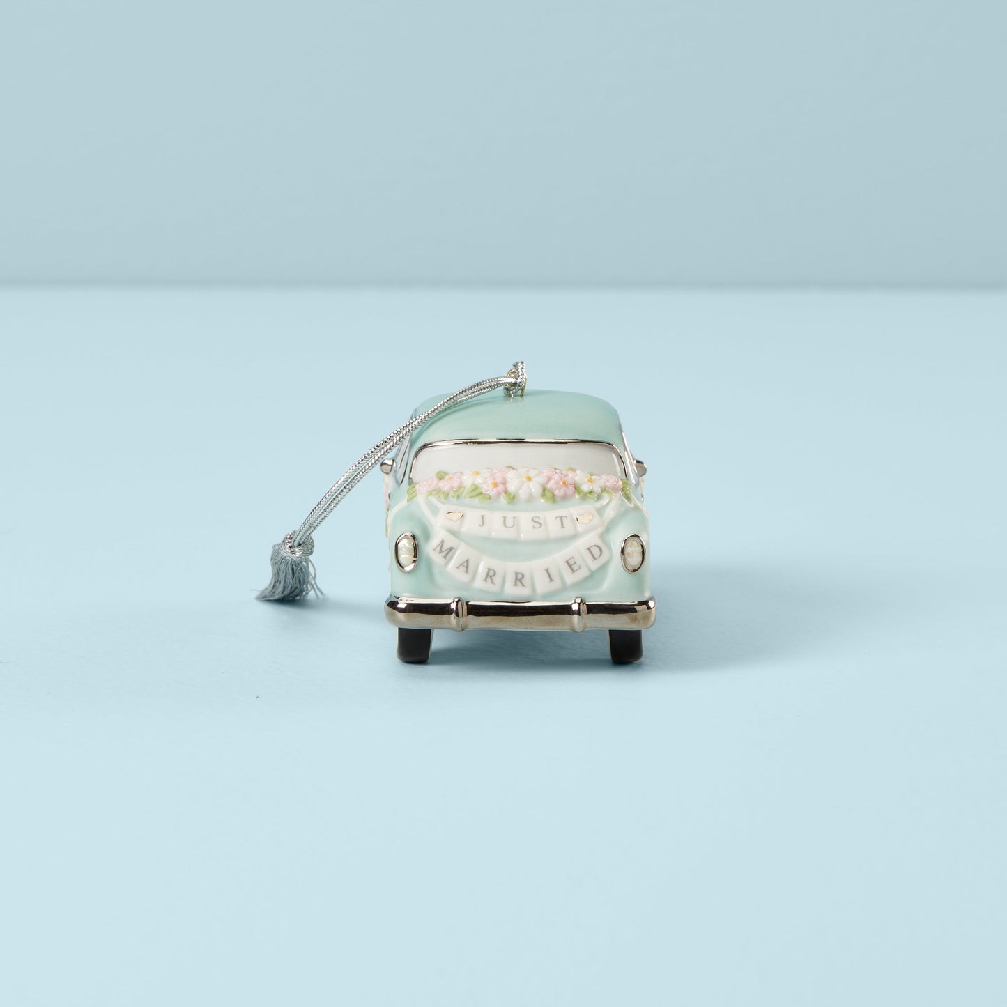Décoration de voiture personnalisée « Just Married »