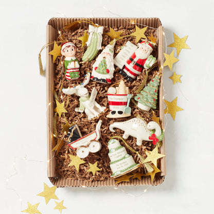 Décoration de Noël personnalisée en forme d'elfe