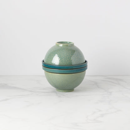 Service de table Luna Green 8 pièces