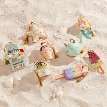 Ornement de chaise de plage personnalisé