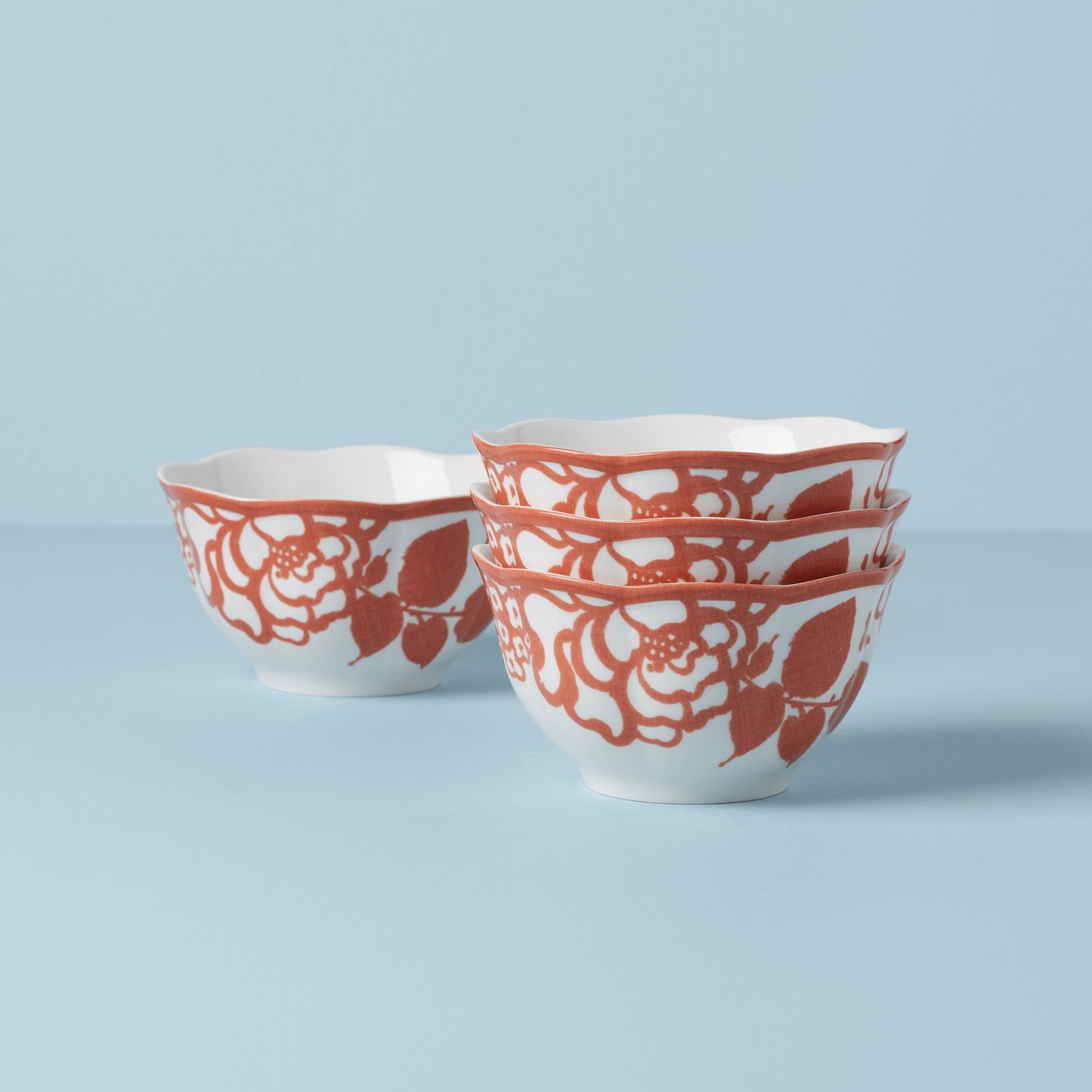 Bols à riz au safran Butterfly Meadow Cottage - Lot de 4