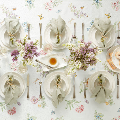 Assiettes blanches Bay Colors - Lot de 4