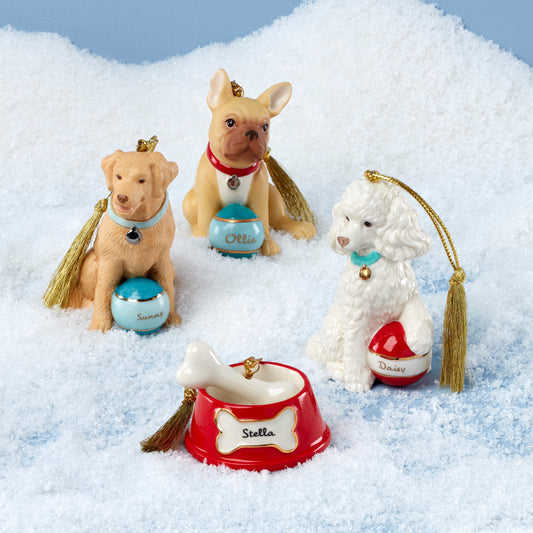 Ornement bouledogue français personnalisé