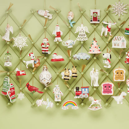 Ornement personnalisé en forme d'os de chien