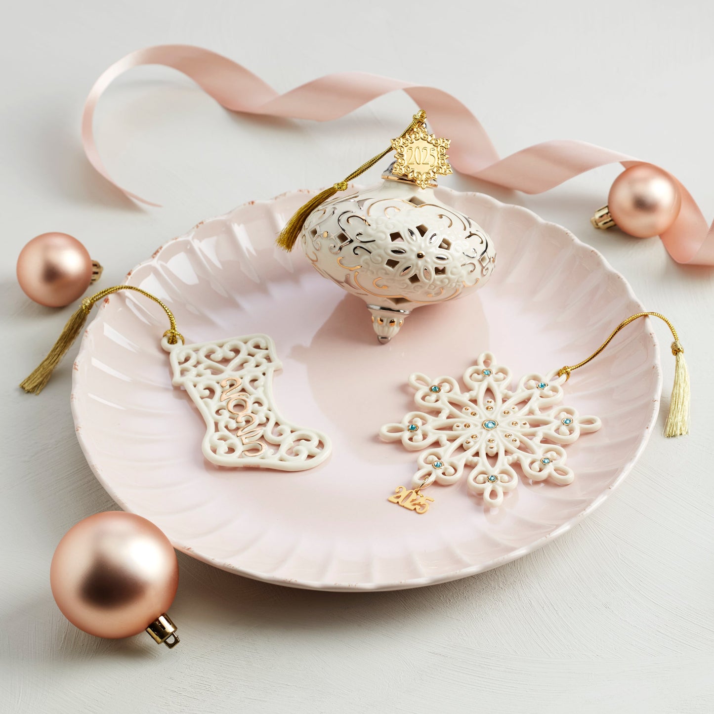 Décoration de bas de Noël « Une année inoubliable » 2025