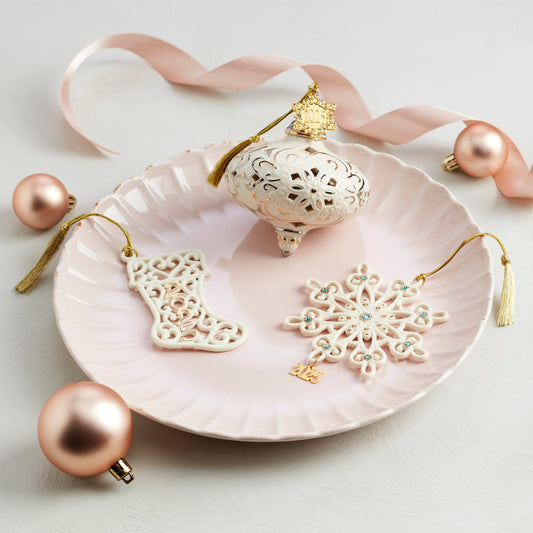 Décoration de bas de Noël « Une année inoubliable » 2025