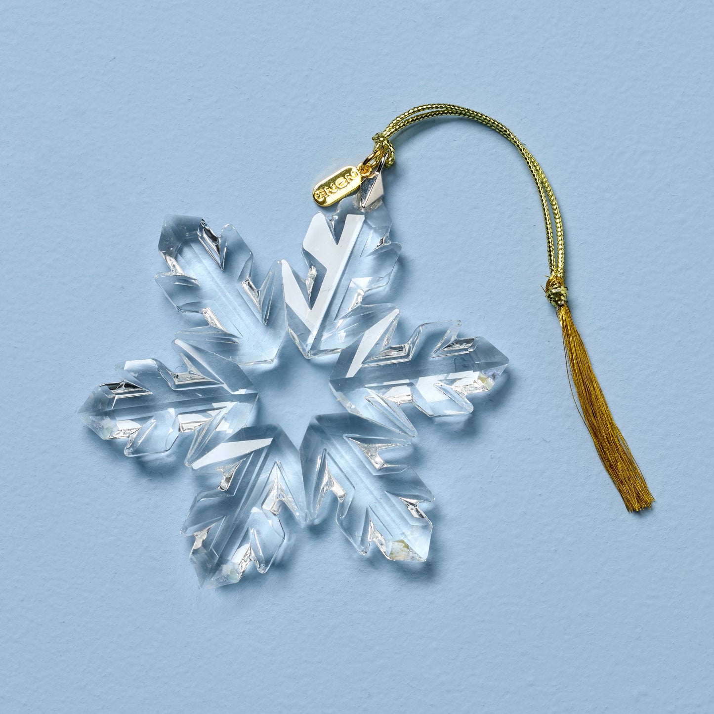 Décoration de flocon de neige optique 2025