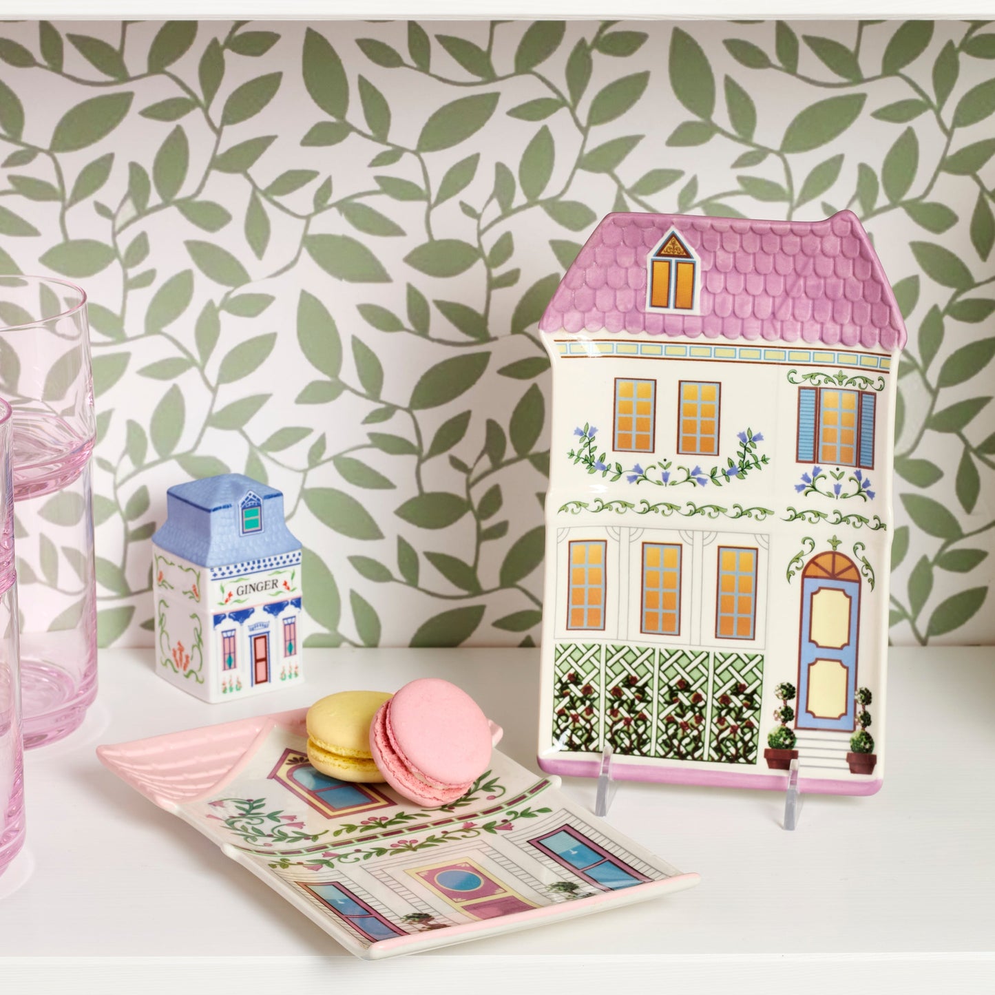 Assiettes décoratives Lenox Village House - Lot de 4