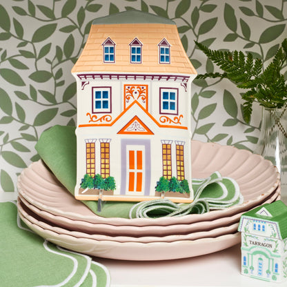 Assiettes décoratives Lenox Village House - Lot de 4