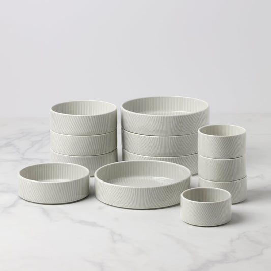 Ensemble de bols Modulus Vapor 12 pièces