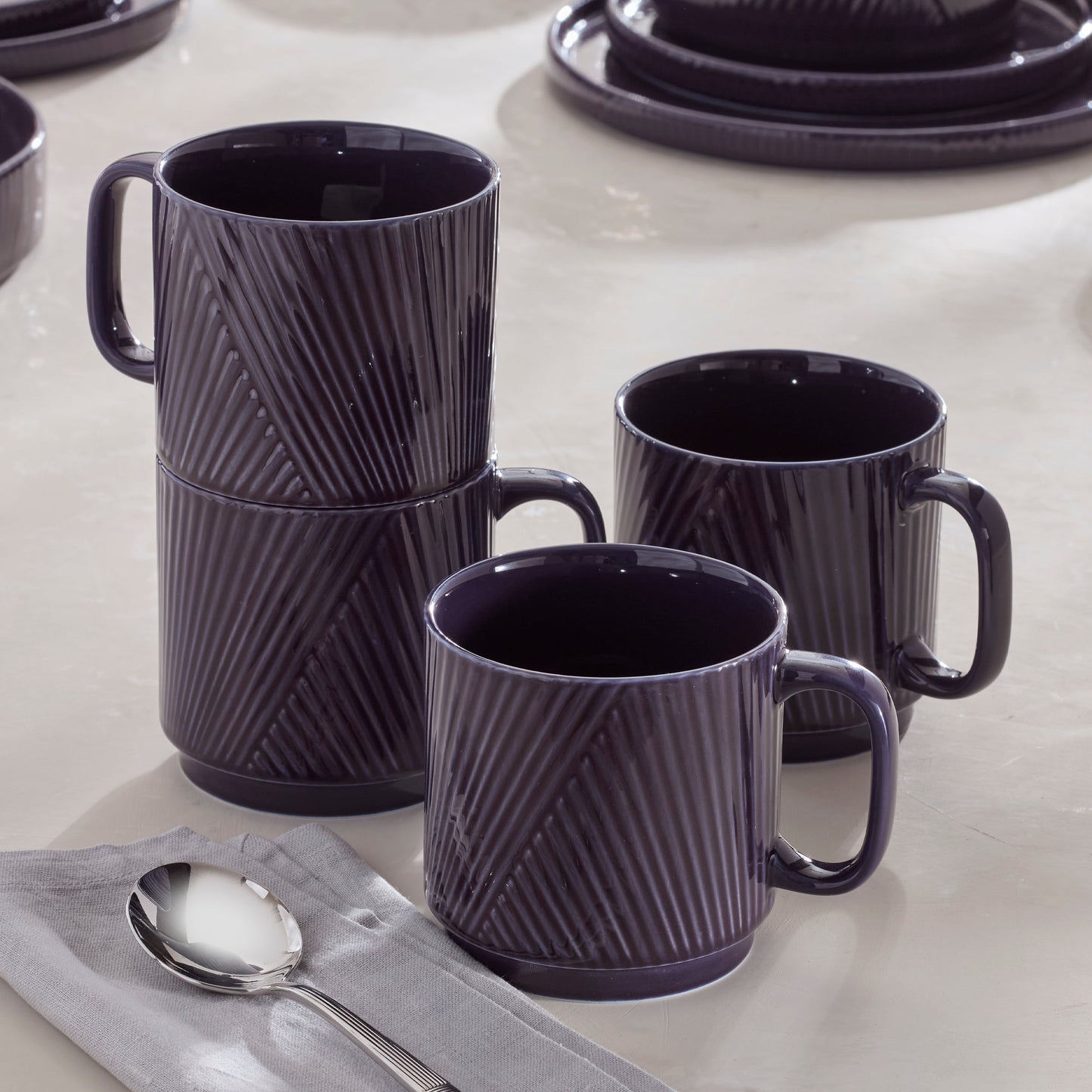Mugs Modulus Nightshade - Lot de 4