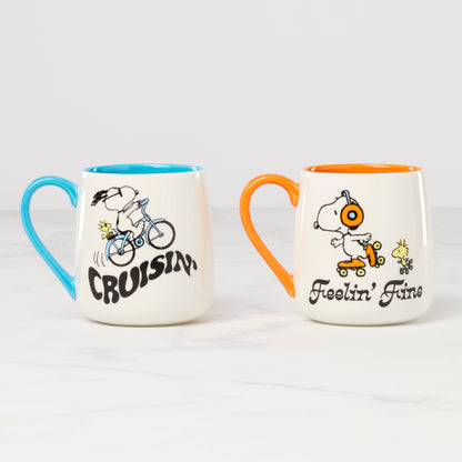 Tasses Peanuts - Lot de 2 - Cruisin'-Feelin' Fine