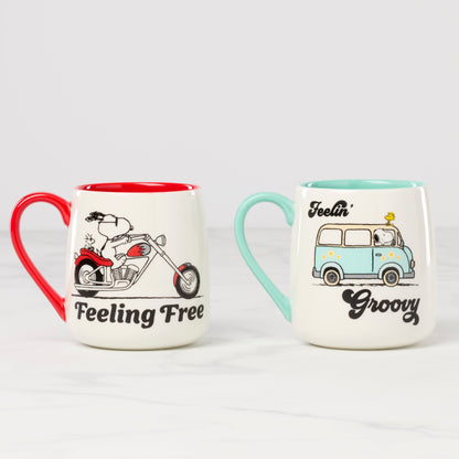 Tasses Peanuts - Lot de 2 - Groovy-Feeling Free