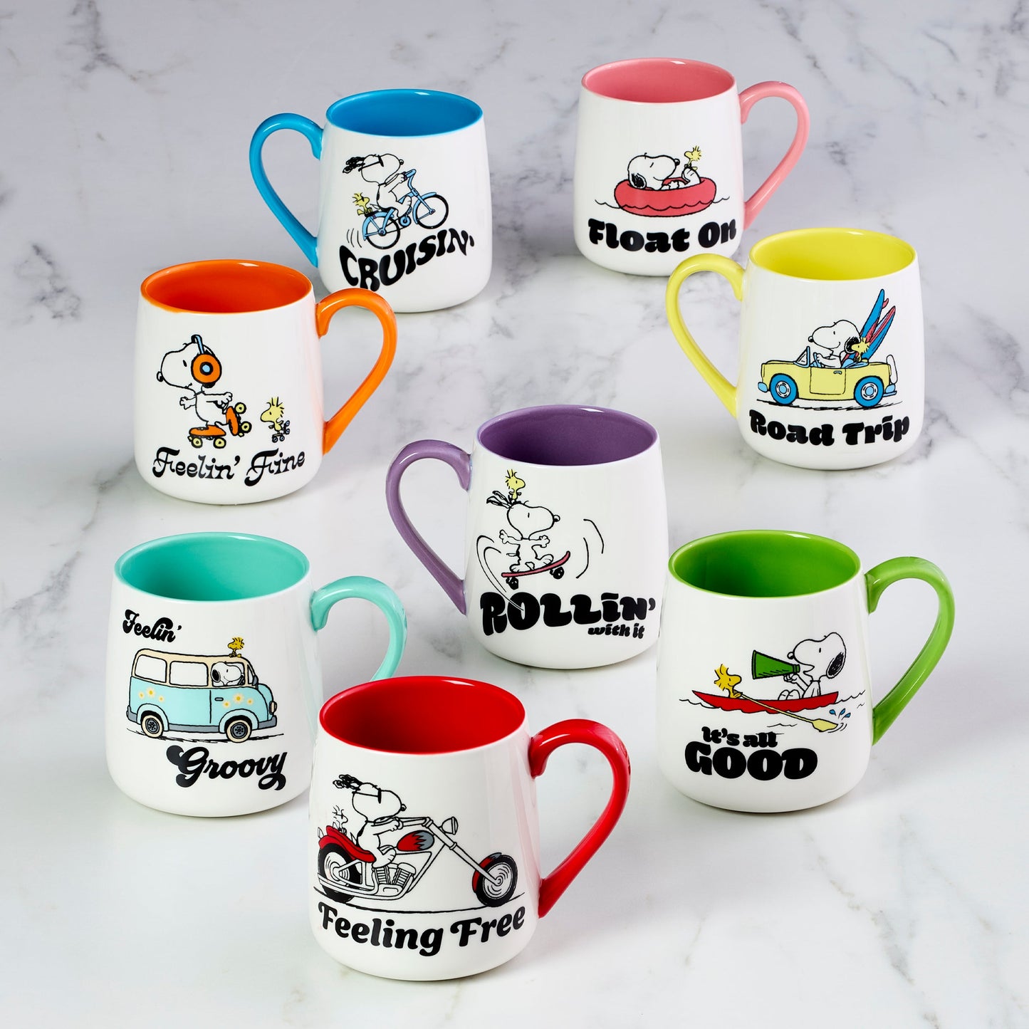 Tasses Peanuts - Lot de 2 - Groovy-Feeling Free