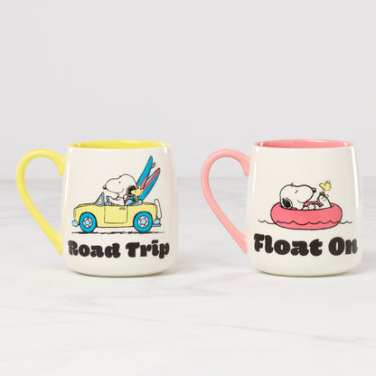 Tasses Peanuts - Lot de 2 - Road Trip - Float On
